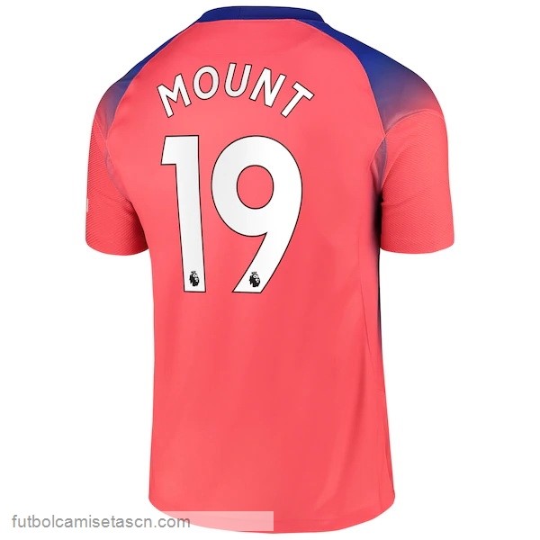 Camiseta Chelsea NO.19 Mount 3ª 2020/21 Naranja